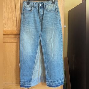 BDG Blue Denim Skirt Casual Chic